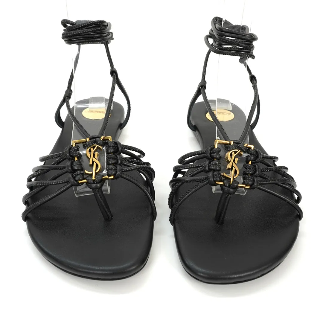 👟👟Ex-factory price 520👟👟 Yves Saint Laurent (YSL for short) - Design style: It adopts the classic clip-on style, with multiple leather straps of different colors intertwined, showing a unique weaving feel. The strap design at the ankle adds sexiness and casualness. It is the highlight of fashionable holiday style or daily casual matching.   - Iconic element: There is a golden YSL classic letter logo decoration in the middle of the shoe body, which is highly recognizable and highlights the brand identity, injecting a high-end fashion sense into the simple sandals.   - Material and color: Leather is the main material, with a delicate texture. The colors such as brown and gold are retro and versatile, suitable for a variety of styles, showing the charm of French elegance and fashion. Size: 35-44 (42-44 is custom-made and cannot be returned or exchanged).